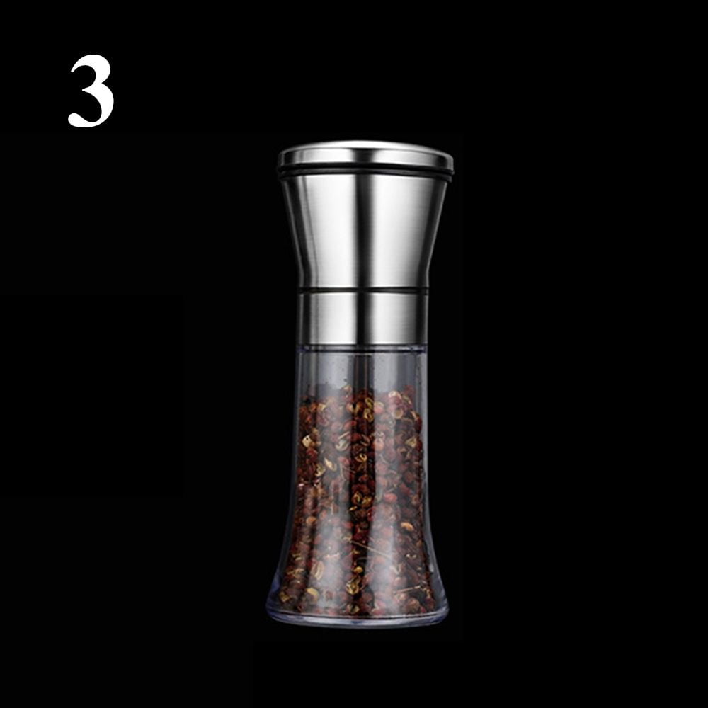 Manual Adjustable Stainless Steel Cooking Pepper Grinder Salt Mill