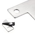 thumbnail image 4 of Soporte en T Unique Bargains 40x40x1mm Acero Inoxidable Placas de Reparación Plateado 16uds, 4 of 6