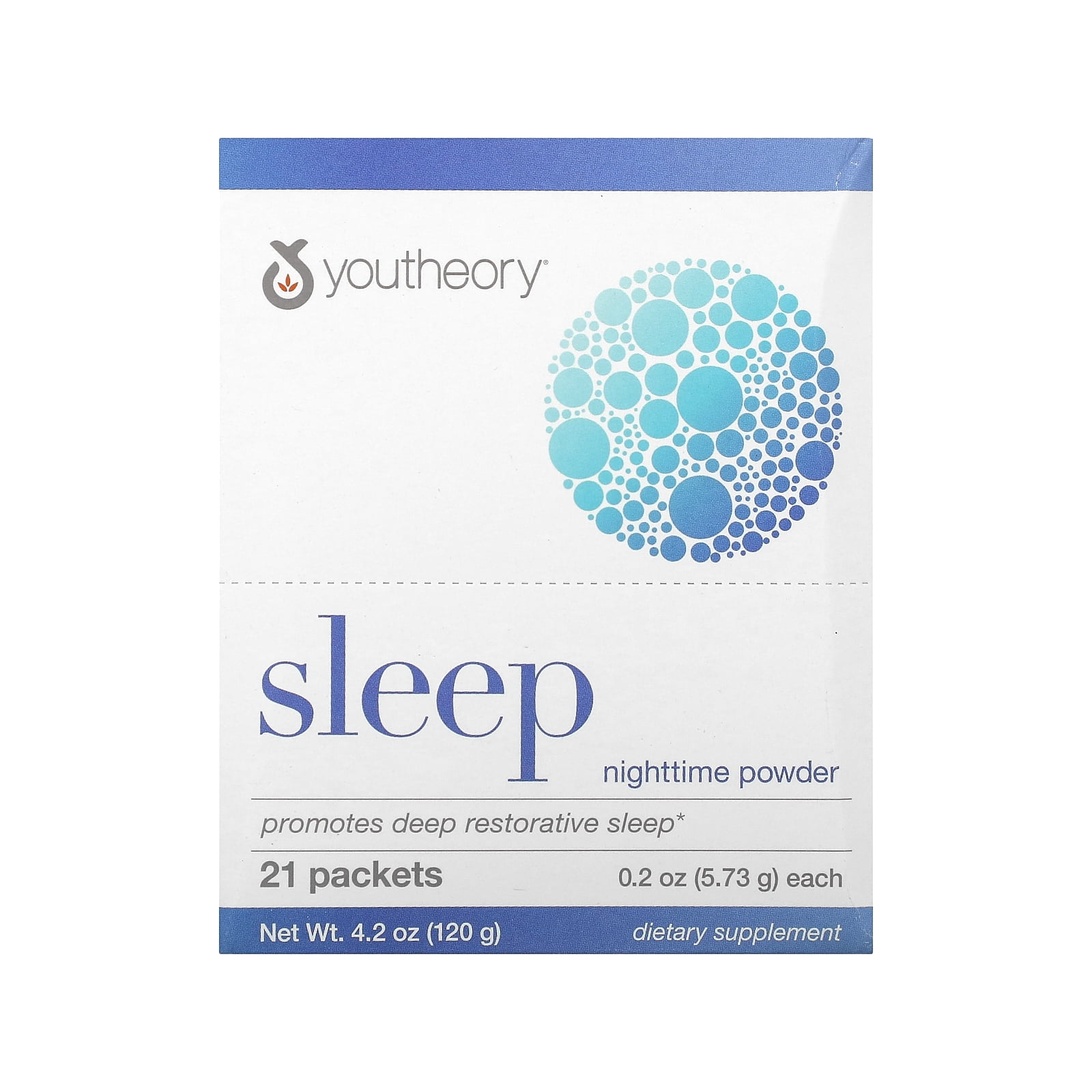 youtheory Sleep Nighttime Powder 21 Packs