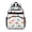 Colorful Dinosaur Pattern with Stars and Shapes, variant on Dinosaur and Rocket Navy Blue Pattern Cute School Backpack Bag for School with Padded Back and Adjustable Shoulder Straps 15.25"x11.5"x5.25"
