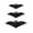 3Pack Halloween Outdoor Wicker Bat Decor Decorations#5, variant on Halloween Rattan Bat, Black Woven Rattan Bat Hanging Decor, Versatile Halloween Ornament For Indoor Outdoor Wall Door Haunted House Party Decoration (E)