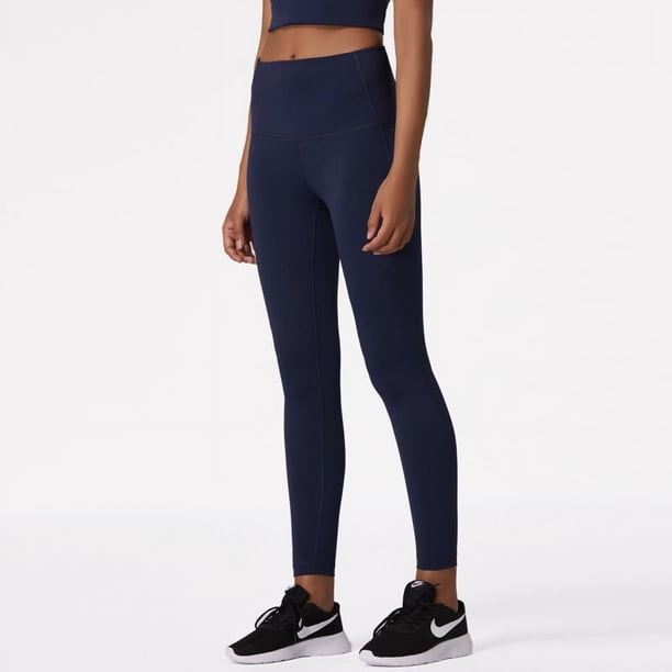 Pantalones de yoga de cintura alta para mujer, ajustados, con soporte de alta resistencia y moldeador, para correr y hacer ejercicio