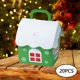 thumbnail image 5 of 20 Bolsas de Regalo Creativas, Contenedores de Papel Caseros para Regalos y Artículos para Fiestas Verde, 5 of 9