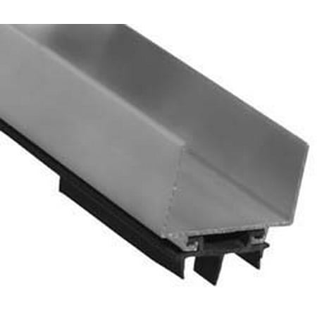 Pemko Wrap-Around Door Shoe with Eco-V Insert, Aluminum with Mill Finish, 36" Width x 1-1-16" Height,2173AV36