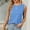 Sky Blue, variant on Women's Tank Tops Under $10 Free Shipping Breathable On Sale Casual Oversize Solid Round-Neck Hooded Camisoles Tank Top