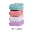 thumbnail image 2 of 8Pcs Infants Towels Saliva Towels Children Facial Towels (Assorted Color), 2 of 8
