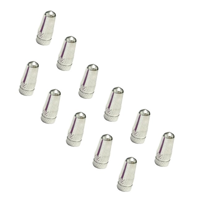 Speravity 10 piezas de tapas de neumáticos de bicicleta, cubierta de aire a prueba de polvo, accesorios de protección, cubiertas de vástago de Herramientas y ferretería Plata