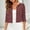 Wine, variant on Gamivast Bolero Shrugs for Women Polka Dot 3/4 Sleeve Open Front Cropped Cardigan Lightweight Casual Dress Cover Up Vintage Style Tops for Spring Summer Vacation Wear