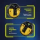 thumbnail image 3 of Audífonos Monster Airmars Xkt10 Inalámbricos Bluetooth 5.2, 3 of 8