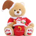 thumbnail image 1 of Oso de peluche navideño Morismos de 62 cm con juguetes, 1 of 7