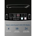 thumbnail image 4 of Krib Bling Full Automatic Washing Machine with LED Display, 17.7 lbs Portable Washer with Drain Pump, 10 Washing Programs & 8 Water Levels, Ideal for Camping, Apartment, Dorm, Grey, 4 of 8