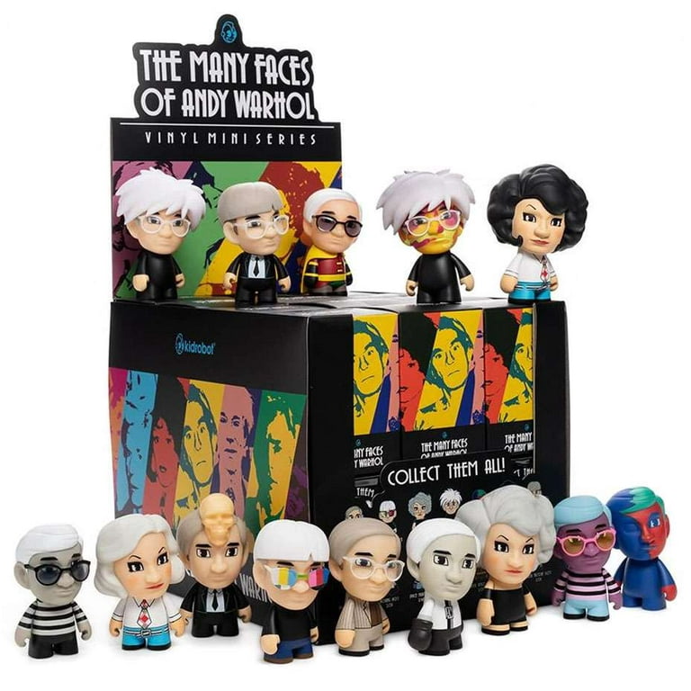 値下げしました。ANDY WARHOL フィギュア Vinyl Art Mini Series Andy Warhol Many Faces of Andy Mystery Pack