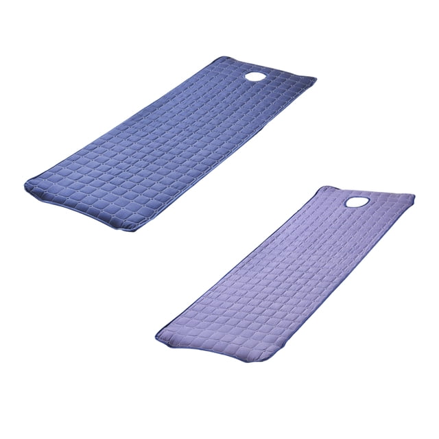 Cojín de colchón para mesa de masaje Macarena Paquete de 2 uds. 78x25 pulgadas Smokey Dark Blue
