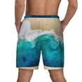 thumbnail image 4 of Haiem Beach Men'S Quick-Dry Swim Trunks: Comfortable Beach Shorts With Mesh Lining And Pockets - Ideal For Swimming And Sunbathing Small, 4 of 9