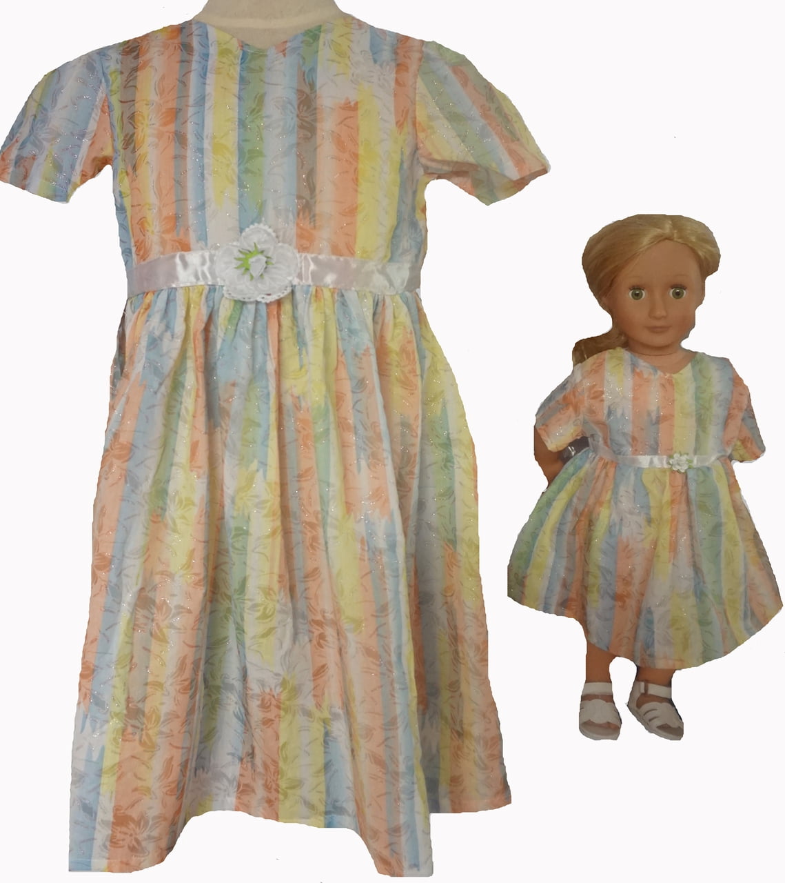 matching doll and girl clothes walmart