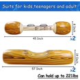 thumbnail image 2 of 4 Pcs Inflatable Pool Fighting Float Row Toys Battle Log Rafts for 2 Players Adults Children Summer Pool Party Water Sports Games Float Toys Swimming Pool Water Toys (57" x 14"), 2 of 6