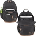 thumbnail image 3 of Summit Ridge 18 Inch Laptop Backpacks 12 Pack, Vegan Leather Trim, Multiple Pockets, Mesh Shoulder Straps for Travel, Commute, 3 of 6