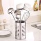 thumbnail image 4 of Soportes para utensilios de cocina de acero inoxidable YUANXCMXG organizadores grandes 2 unidades, 4 of 5