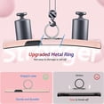 thumbnail image 3 of Hidden Series Compatible with iPhone 12 Case 5G, [Heat Dissipation] [No Fall-Off Kickstand] 360° Metal Ring, 15Ft Military Grade Shockproof Phone Case for iPhone 12 6.1 Inch, Pink, 3 of 13