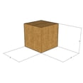 thumbnail image 2 of 100 New Corrugated Boxes - 4x4x4 Multi-Depth 2" - 32 ECT - LxWxH, 2 of 3