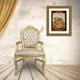 thumbnail image 3 of Diannart 25x32 Gold Ornate Wood Framed with Double Matting Museum Art Print Titled - Autumn Season of Sharing, 3 of 4