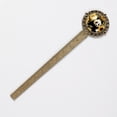 thumbnail image 2 of Panda sunflowers Book Lover's Delight: Lace Bookmark in Antique Bronze - a Stylish Accessory to Mark Your Spot!, 2 of 5