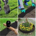 thumbnail image 3 of Corrugated Metal Garden Edging 6" x 40Ft, Black Landscape Border for Lawn, Flower Bed, Paver Edging, 3 of 5
