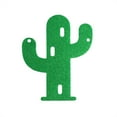 thumbnail image 5 of TAILTOSS 1Set Fabric Cactus Banner Garland Green Nonwoven Decoration Wedding Party Ornaments 11.8Inch, 5 of 7