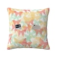 thumbnail image 2 of LNWH Pastel Butterfly Animals Throw Pillow Covers, Square Soft Linen Decorative Pillow Cases, 20"x20", 2 of 8