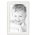 thumbnail image 2 of ArtToFrames 19" x 31" Majestic White Picture Frame, 19x31 inch Silver Wood Poster Frame (WOM-5198),  Pack, 2 of 7