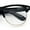 Black Gold - Clear, variant on SA106 Mens Hipster Half Horn Rim Clear Lens Geek Fashion Eyeglasses Black Gold - Clear