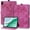 Hot Pink, variant on DWaybox Case for Honor Pad X8b 11.0" 2026 Model, Cute Cartoon Embossed PU Leather Folio Cover with Adjustable Kickstand & Card Slots, Shockproof Protective Design -Blue
