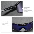 thumbnail image 3 of Gafas de sol polarizadas para ciclismo（XGeek Pit Viper）deportes al aire libre, para hombres y mujeres, 100% protección UV400 Xgeek TR90, 3 of 6