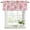 Pink, variant on Pink Roses Curtain Valances for Windows, Kitchen Valance Window Treatments Panel 2 Pack, Retro Flower Floral Botanicall Plant Leaf Rod Pocket Short Curtains for Bathroom Bedroom 42 x 12 Inch