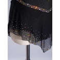 thumbnail image 6 of Haitryli Children Girls Ballet Lyrical Dance Outfits Competitions Clothes Figure Ice Skating Dress Gymnastics Tutu Skirt Black Gold 14, 6 of 7