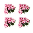 thumbnail image 1 of Artificial Geraniums Silk Flowers Heads Table Centerpiece Garden Wedding Prof, 1 of 9