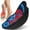 Red, variant on 1Pair Magnetic Acupressure Therapy Insoles Slimming Running Breathable Shoes Cushion Feet Health Care Arch Support Sport Insoles
