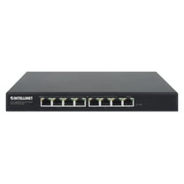 Intellinet PoE-Powered 8-Port Gigabit Ethernet PoE  Switch with PoE Passthrough | 85W, IEEE 802.3bt (PoE   / 4PPoE), Fanless | NDAA-compliant