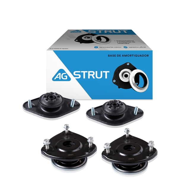 Bases de Amortiguador AG para Auto para Dodge Attitude 2006 a 2011 4 Piezas Nuevas