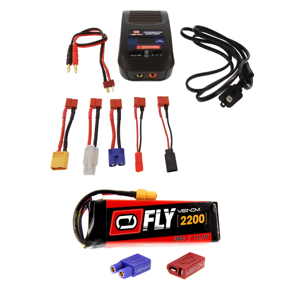 Venom Fly 30C 3S 2200mAh 11.1V LiPo Battery with UNI 2.0 Plug and Venom