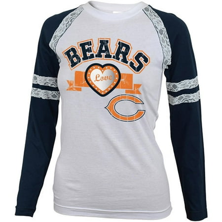 Nfl Girls' Chicago Bears Long Sleeve Tee