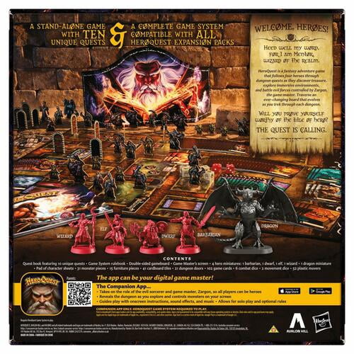 HeroQuest First Light Game System Board Game Avalon Hill