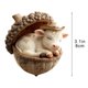 thumbnail image 3 of Adornos navideños Chopper de 8 cm con diseño de animales del bosque, para árbol de Navidad, regalo navideño, decoración colgante, decoración de jardín, decoración navideña y de Halloween., 3 of 5