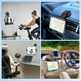 thumbnail image 7 of EEEkit 2-in-1 Car Tablet Phone Mount for Dashboard & Windshield, 360°Rotation Suction Holder for 4.7"-12.9"Devices, Black, 7 of 7