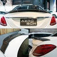 thumbnail image 4 of AeroBon Real Carbon Fiber Trunk Spoiler Compatible with 2015-2021 Mercedes C Class W205 Sedan Spoiler (R Style), 4 of 4