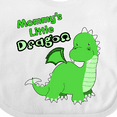 thumbnail image 4 of Inktastic Mommy's Little Dragon Boys or Girls Baby Bib, 4 of 4