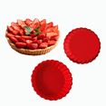 thumbnail image 4 of Pie Dishes for The Oven Silicone Mini Tart Pans Pie Tins Dish for Baking 4 inch, 4 of 6