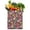 Paisley-44, variant on White Bloom Reusable Tote Bag - Foldable Grocery Bag with Daisy and Butterfly Design, Large Capacity