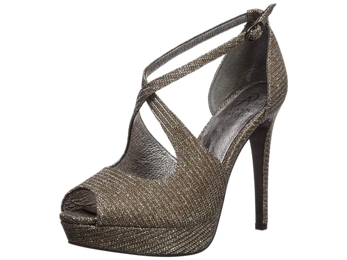 adrianna papell rosalie platform evening sandals