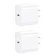 thumbnail image 1 of 1 Hora 2 Unidades Cargador Tipo C, Cargador 20W Carga Rápida USB C Portátil Compatible con iPhone 15, 1 of 6